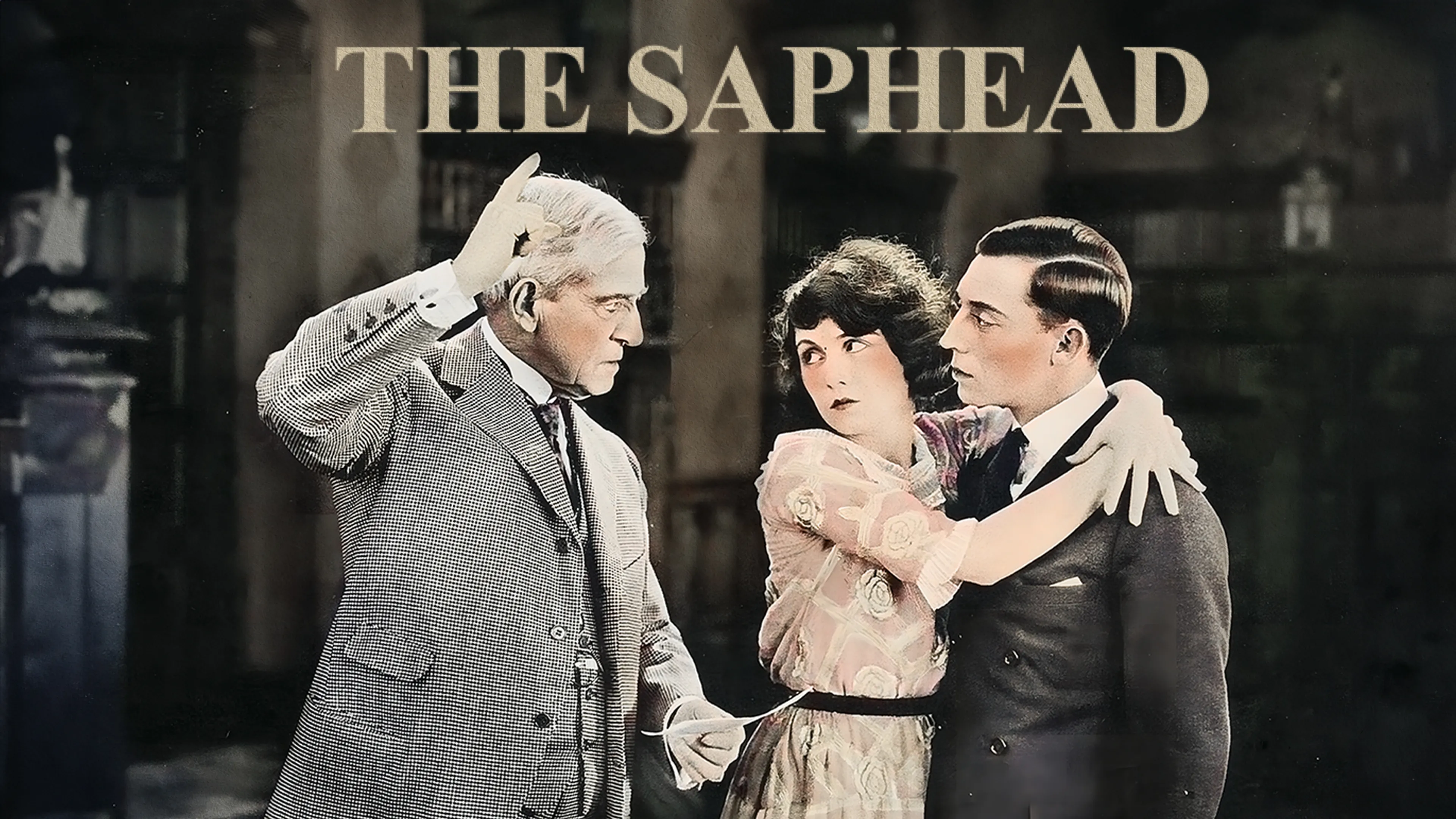 The Saphead poster